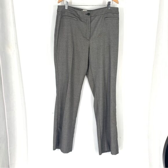Talbots Heritage Black and White Birdseye High Waisted Straight leg Knit Pants - Picture 1 of 9